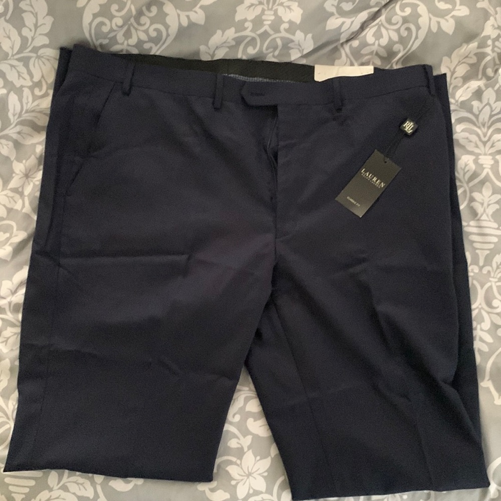 NWT navy suit pants